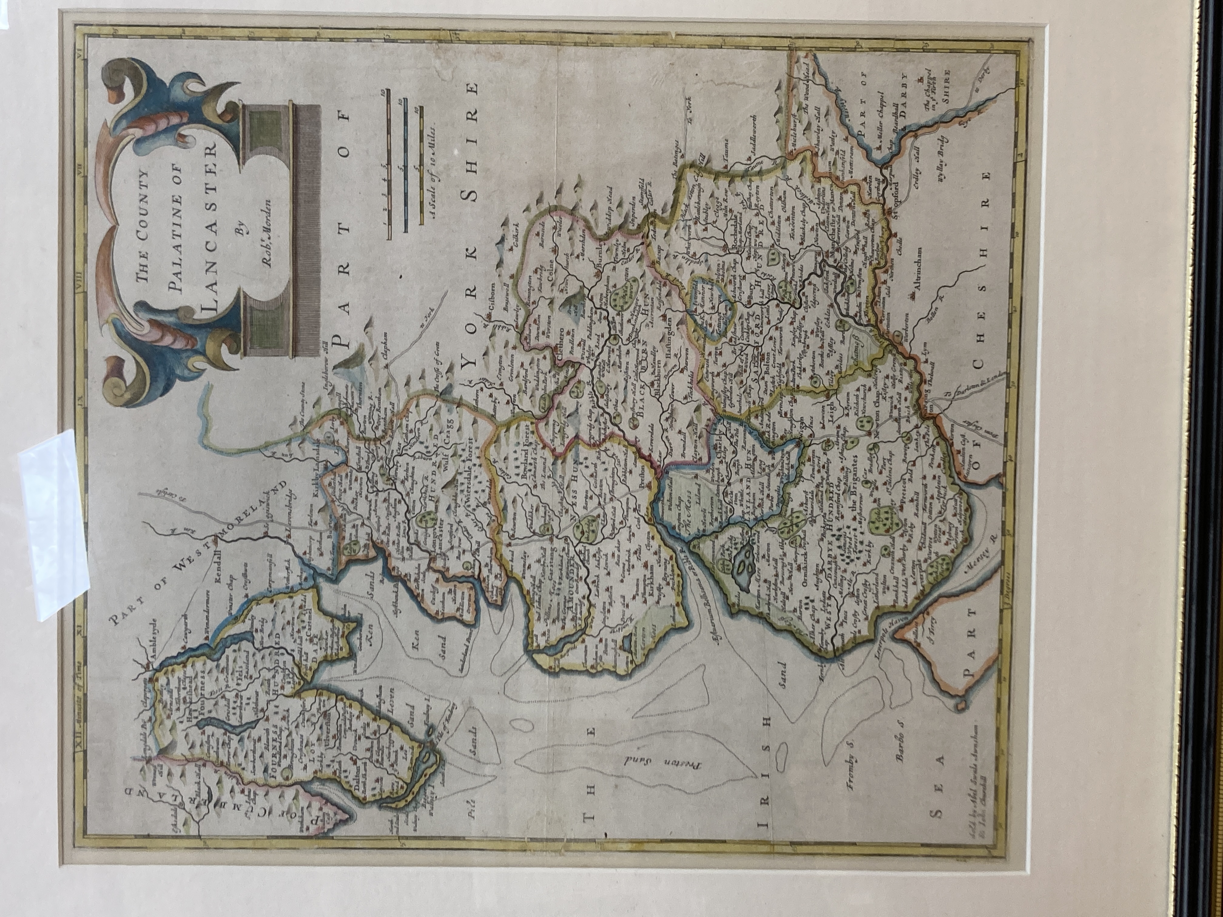 Three hand-coloured engraved maps after Robert Morden (Camden's Britannia)